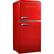 Angle. Galanz - Retro 4.0 Cu. Ft. Mini Fridge - Red.