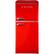 Front. Galanz - Retro 4.0 Cu. Ft. Mini Fridge - Red.