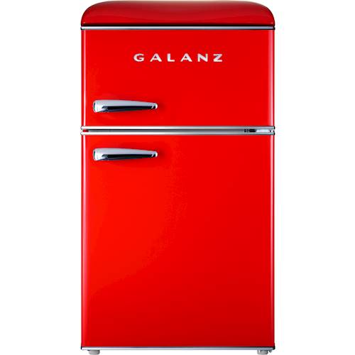 Galanz - Retro 3.1 Cu. Ft. Mini Fridge - Red