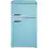Front. Galanz - Retro 3.1 Cu. Ft. Mini Fridge - Blue.