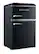 Front. Galanz - Retro 3.1 Cu. Ft. Mini Fridge - Black.