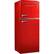 Angle. Galanz - Retro 4.6 Cu. Ft. Mini Fridge - Red.