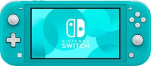 Nintendo - Geek Squad Certified Refurbished Switch Lite - Turquoise - Front_Zoom