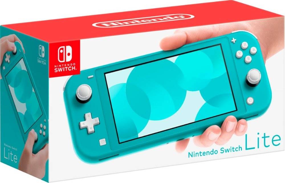 Nintendo Geek Squad Certified Refurbished Switch Lite Turquoise 