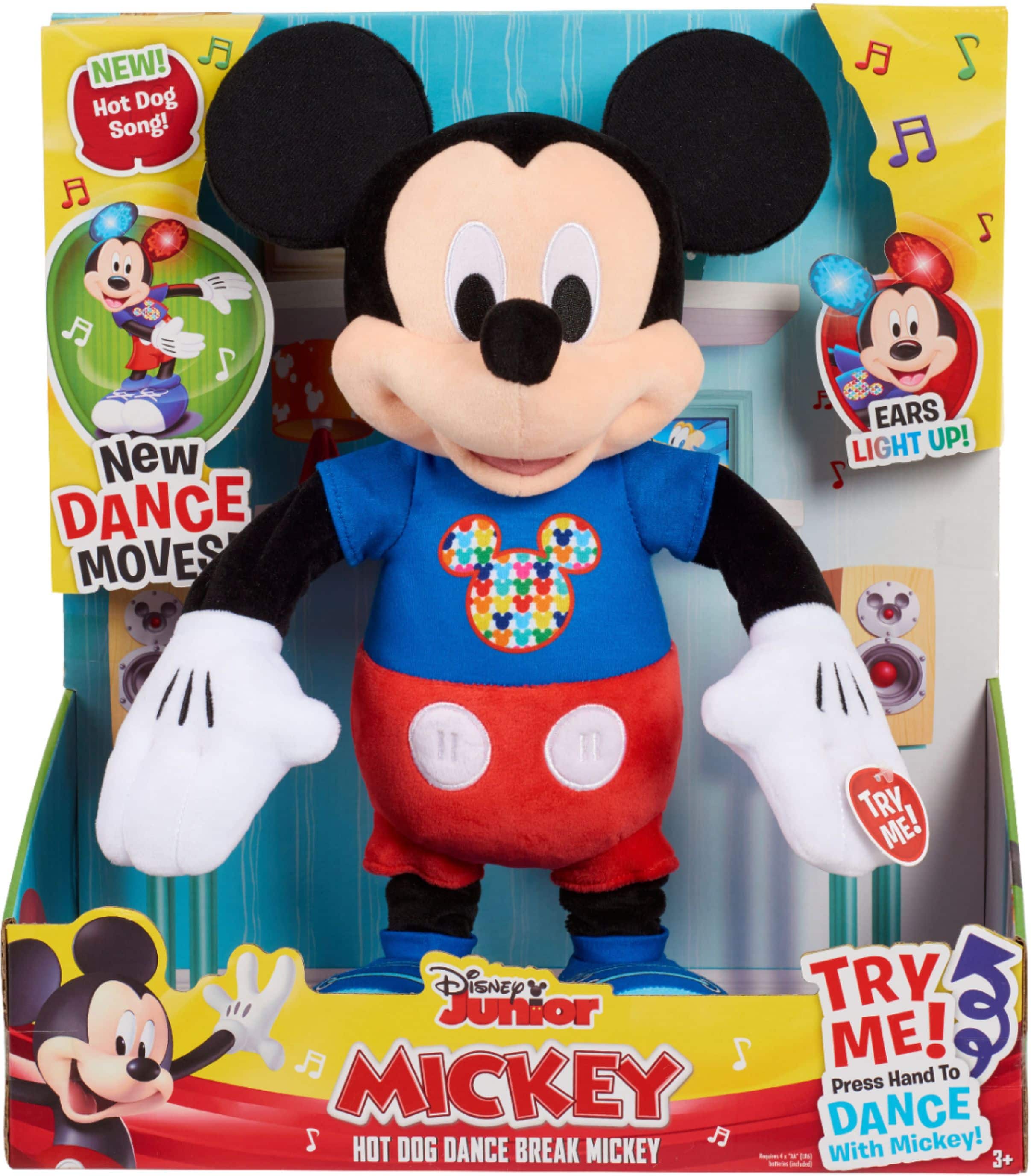 Disney Mickey Mouse Clubhouse Hot Dog Dance Break Mickey Plush Toy 30060 - Best Buy