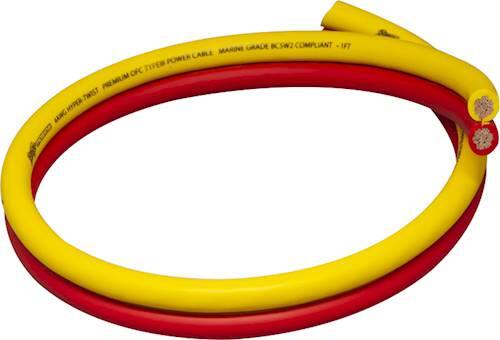 Alt View 11. Stinger - 4GA Marine Amplifier Power Installation Kit - Yellow/Red.