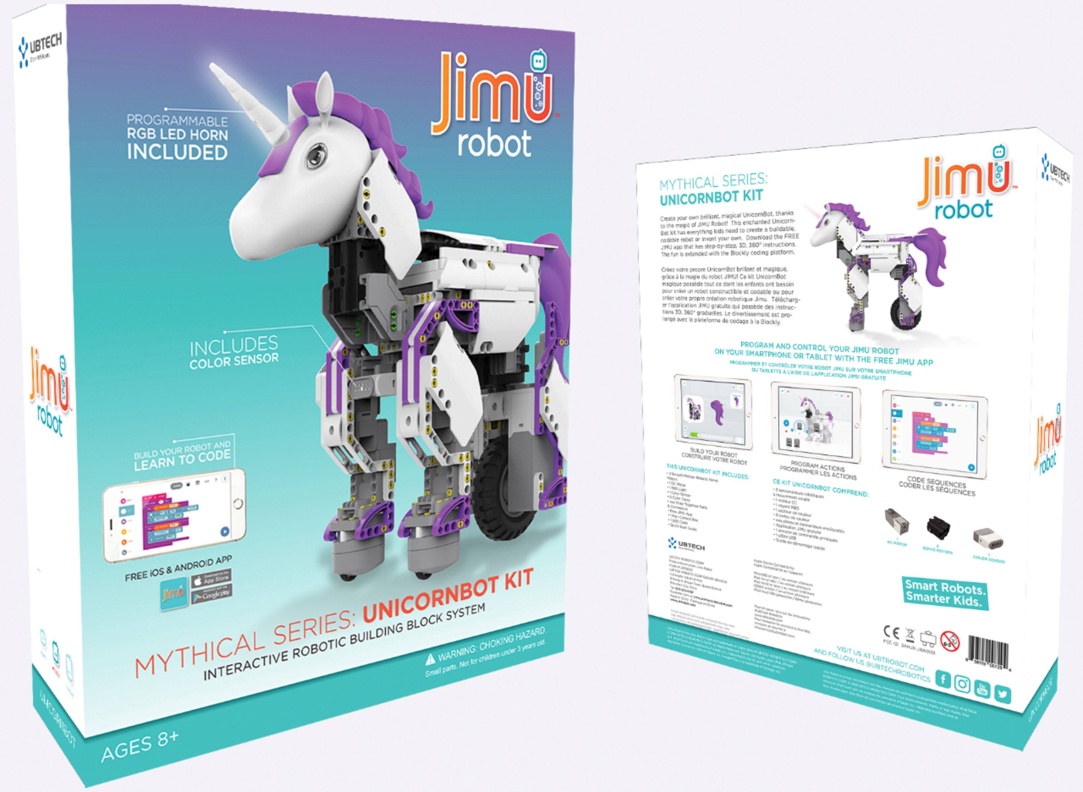 ubtech jimu robot mythical series