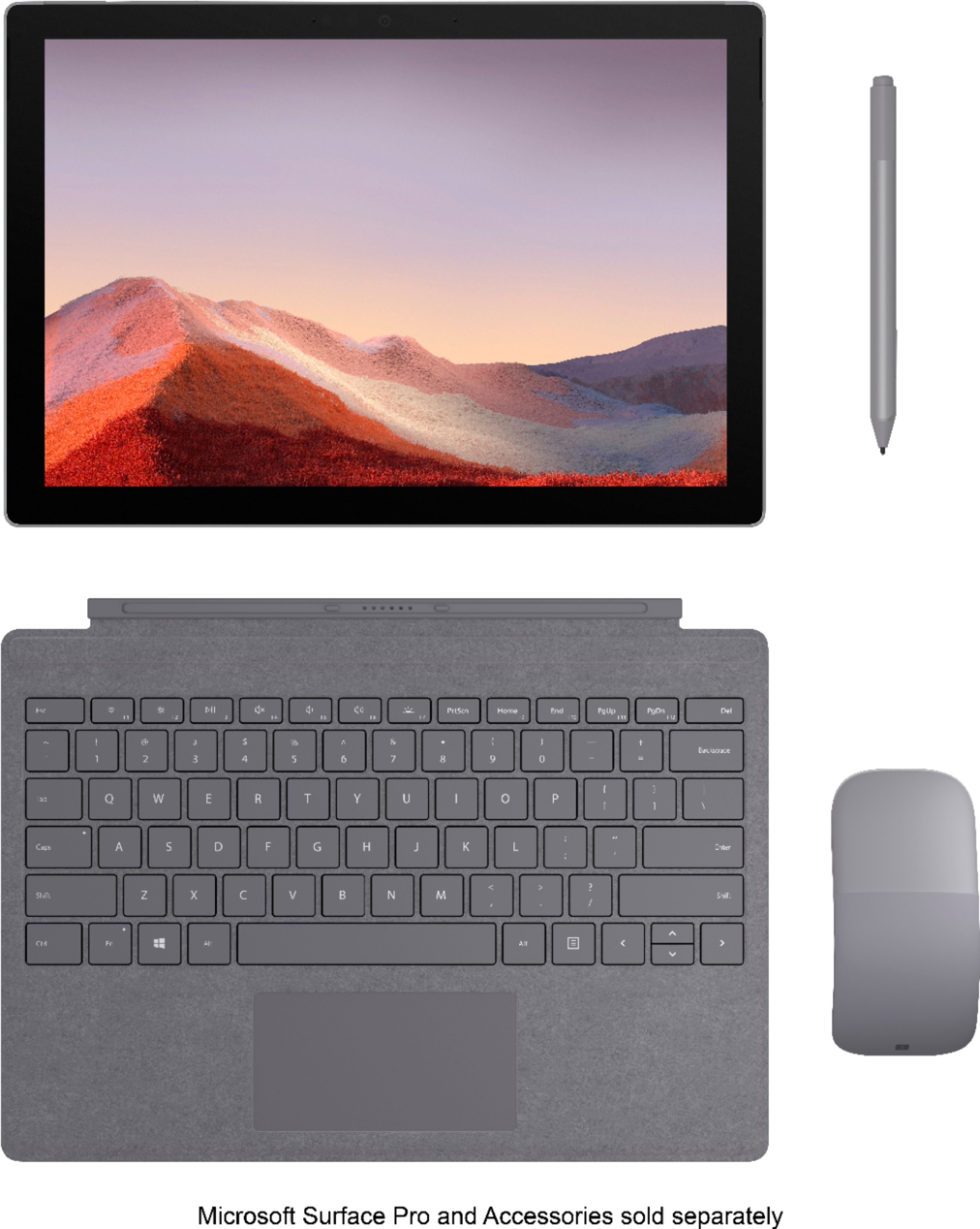 Best Buy: Microsoft Surface Pro Signature Type Cover Platinum FFP
