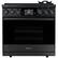Front. Dacor - Contemporary 4.8 Cu. Ft. Freestanding Dual Fuel Four Part Pure Convection Range with Steam-Assist, LP, High Altitude.