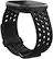 Alt View 12. Fitbit - Sport Silicone Small Watch Band for Fitbit Versa 2 and Versa Lite - Black.