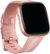 Angle Zoom. Woven Small Watch Band for Fitbit Versa 2 and Versa Lite - Pink.