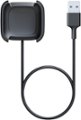 Front Zoom. Charging Cable for Fitbit Versa 2 - Black.