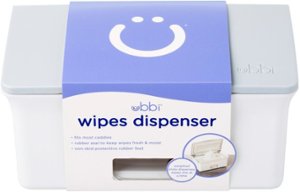 Ubbi - Wipes Dispenser - Gray - Front_Zoom