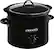 Front. Crock-Pot - 3qt Slow Cooker - Black.