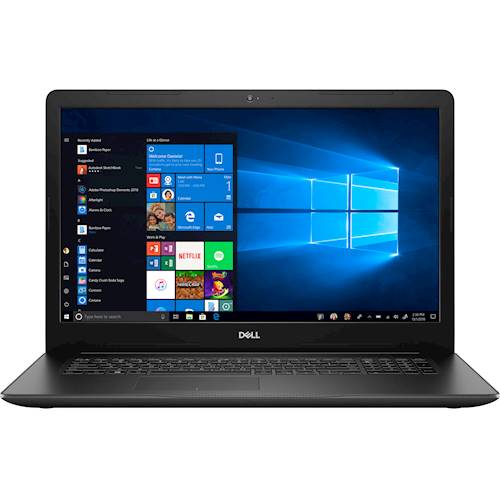 Rent to own Dell - Inspiron 17.3" Laptop - Intel Core i7 - 16GB Memory - 256GB Solid State Drive - 1TB Hard Drive - Black