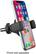 Angle. Bracketron - OneClick Clamp Vent Mount for Most Smartphones - Black.
