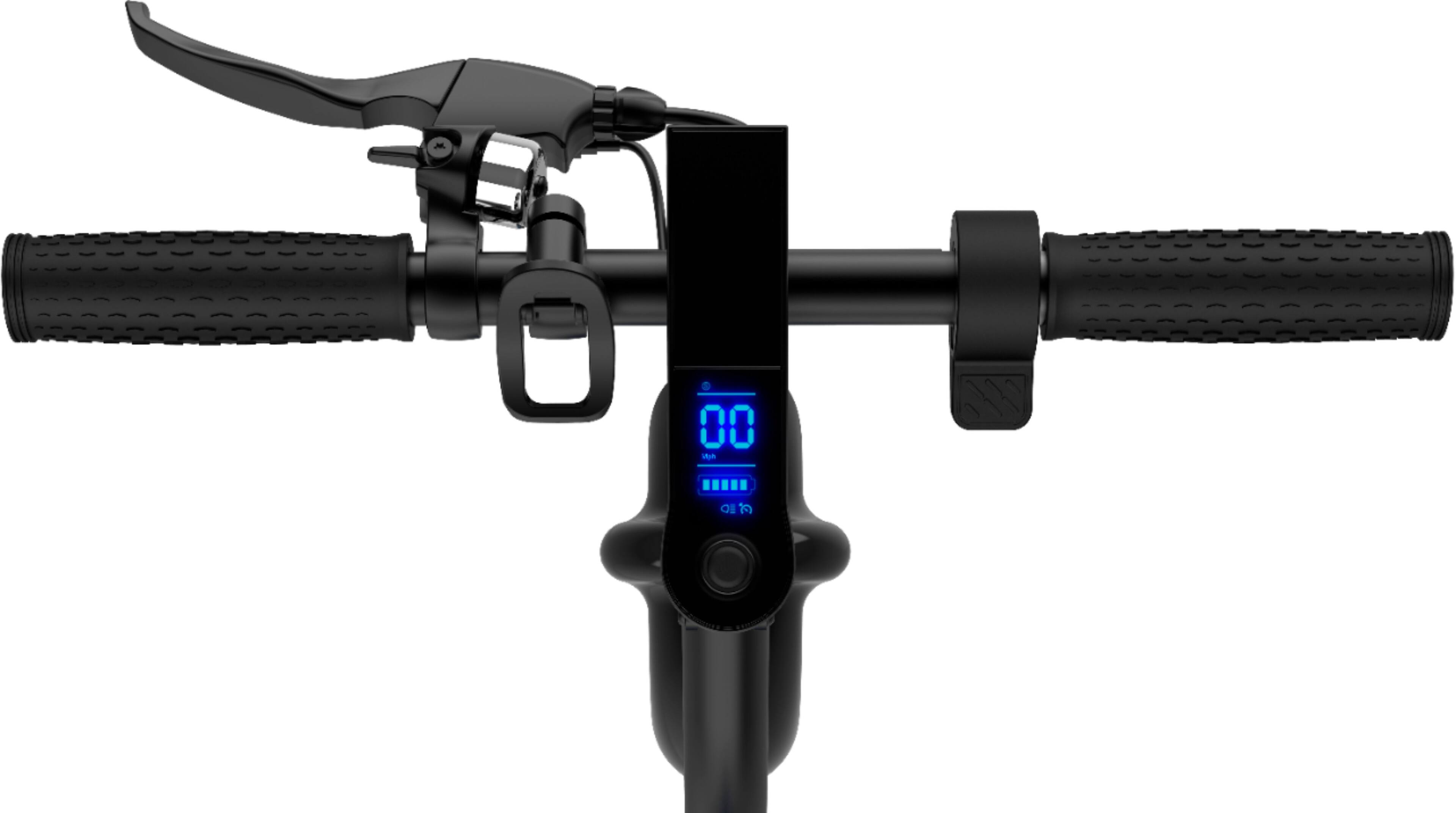 Alt View 14. Hover-1 - Alpha Foldable Electric Scooter w/12 mi Max Operating Range & 17.4 mph Max Speed - Black.