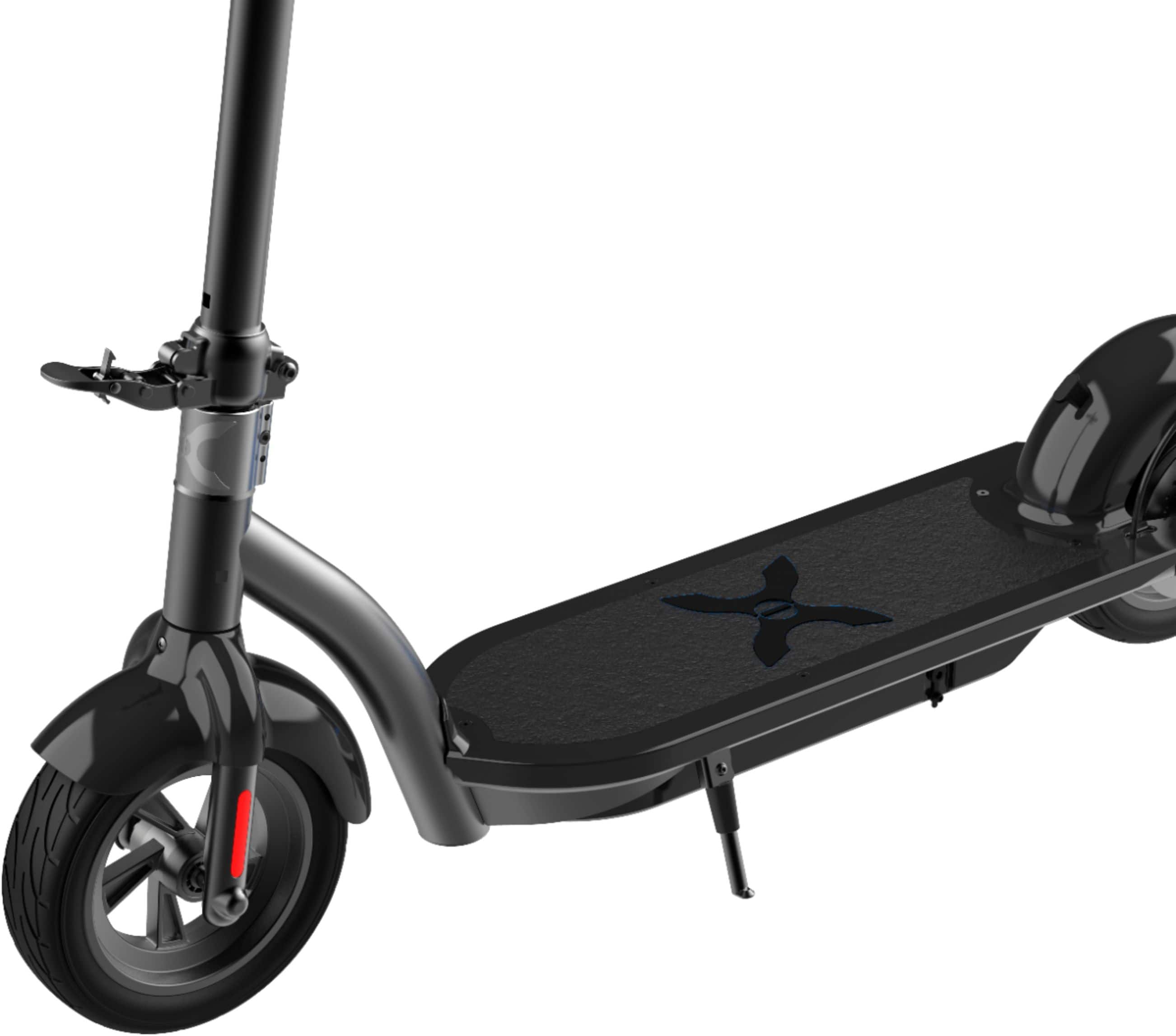 Alt View 15. Hover-1 - Alpha Foldable Electric Scooter w/12 mi Max Operating Range & 17.4 mph Max Speed - Black.