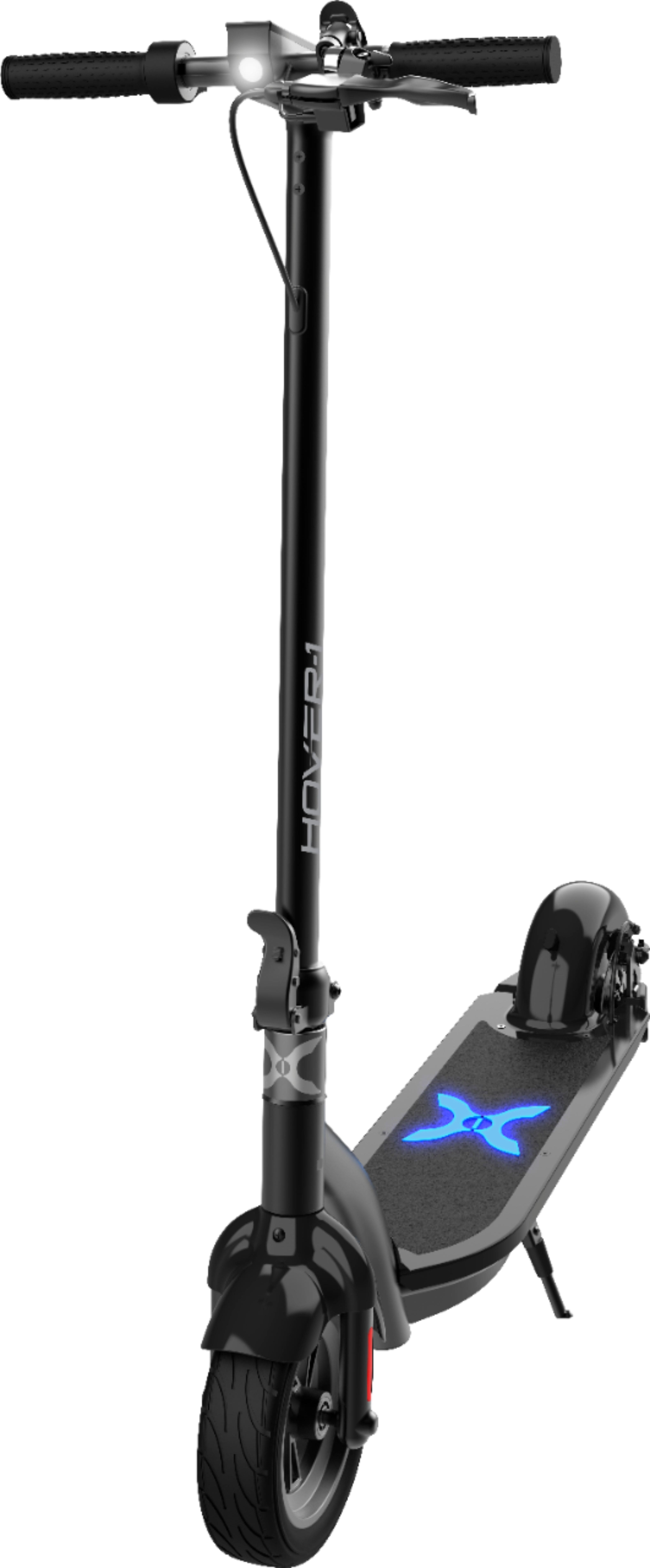 Alt View 17. Hover-1 - Alpha Foldable Electric Scooter w/12 mi Max Operating Range & 17.4 mph Max Speed - Black.