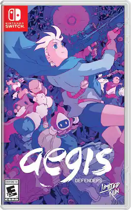 Front. Limited Run Games - Aegis Defenders. - E10+ (Everyone 10+)