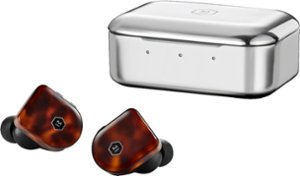 Master & Dynamic - MW07 PLUS True Wireless In-Ear Headphones - Tortoise Shell - Front_Zoom