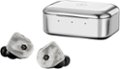 Front Zoom. Master & Dynamic - MW07 PLUS True Wireless In-Ear Headphones - White Marble.