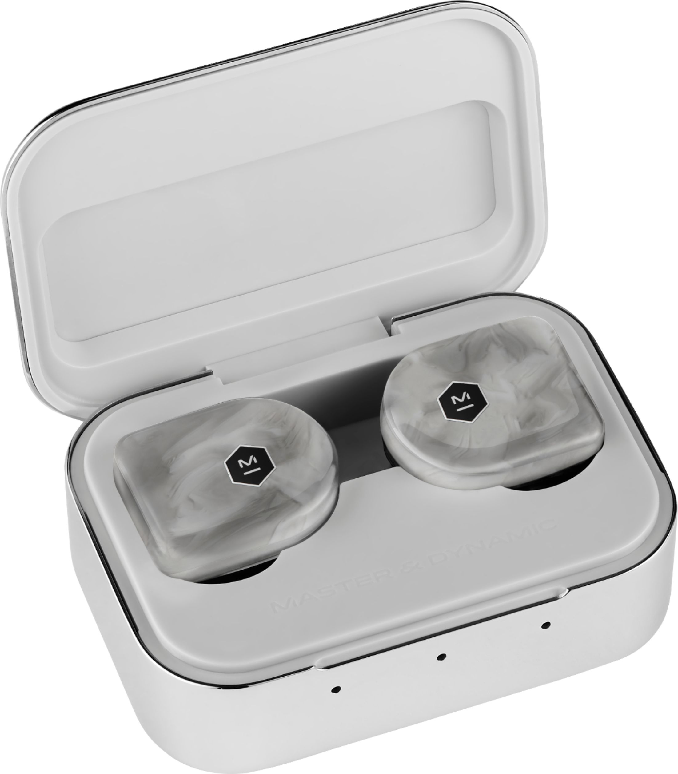 Left View: Anker - Soundcore Liberty Air X Earbuds True Wireless In-Ear Headphones - White