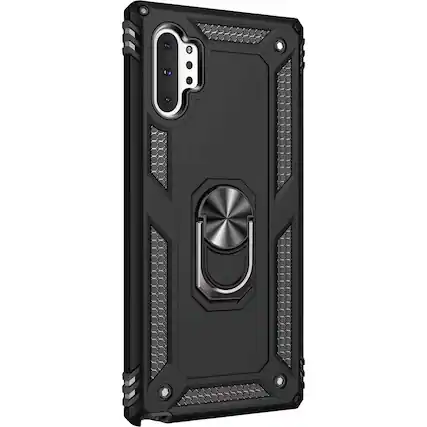 Angle. SaharaCase - Protection Series Case for Samsung Galaxy Note10+ and Note10+ 5G - Black.