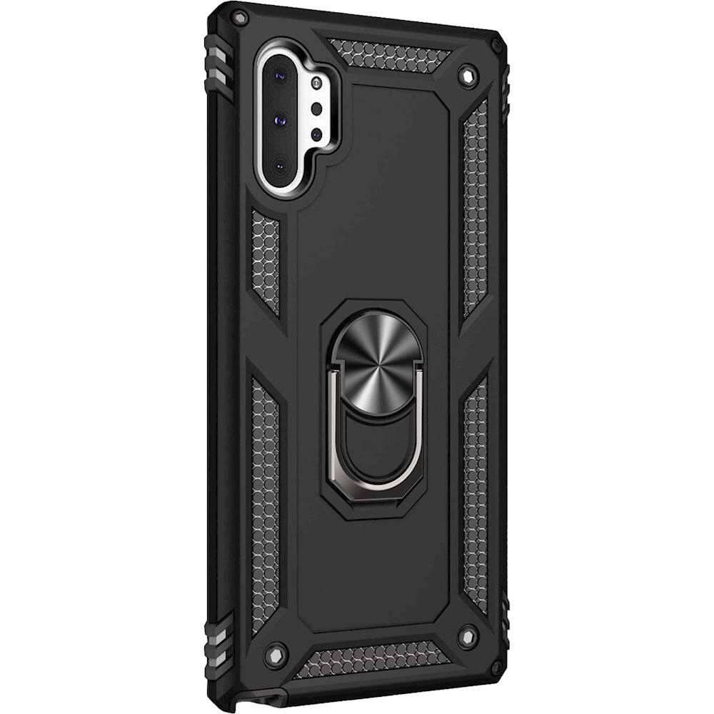 Angle. SaharaCase - Protection Series Case for Samsung Galaxy Note10+ and Note10+ 5G - Black.