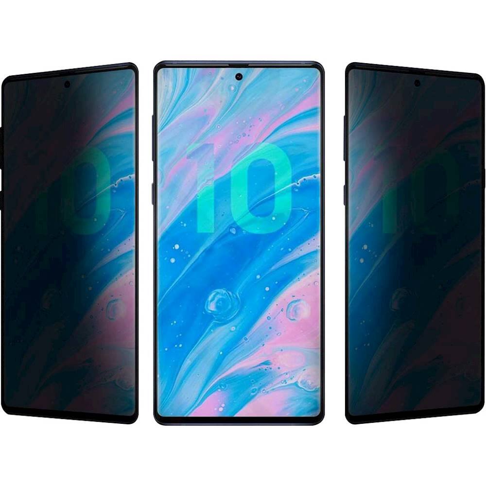 Alt View 11. SaharaCase - HD Privacy Glass Screen Protector for Samsung Galaxy Note 10 Plus and Note 10 Plus 5G - Privacy.