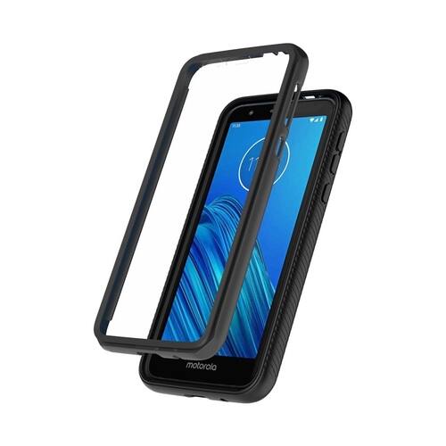 SaharaCase - Protection Series Modular Case for Motorola Moto E6 - Black