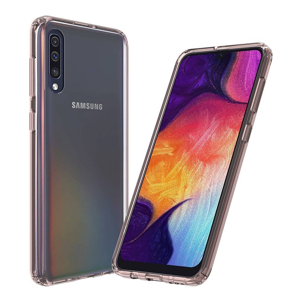 Alt View 13. SaharaCase - Crystal Series Case for Samsung Galaxy A50 - Rose Gold Clear.