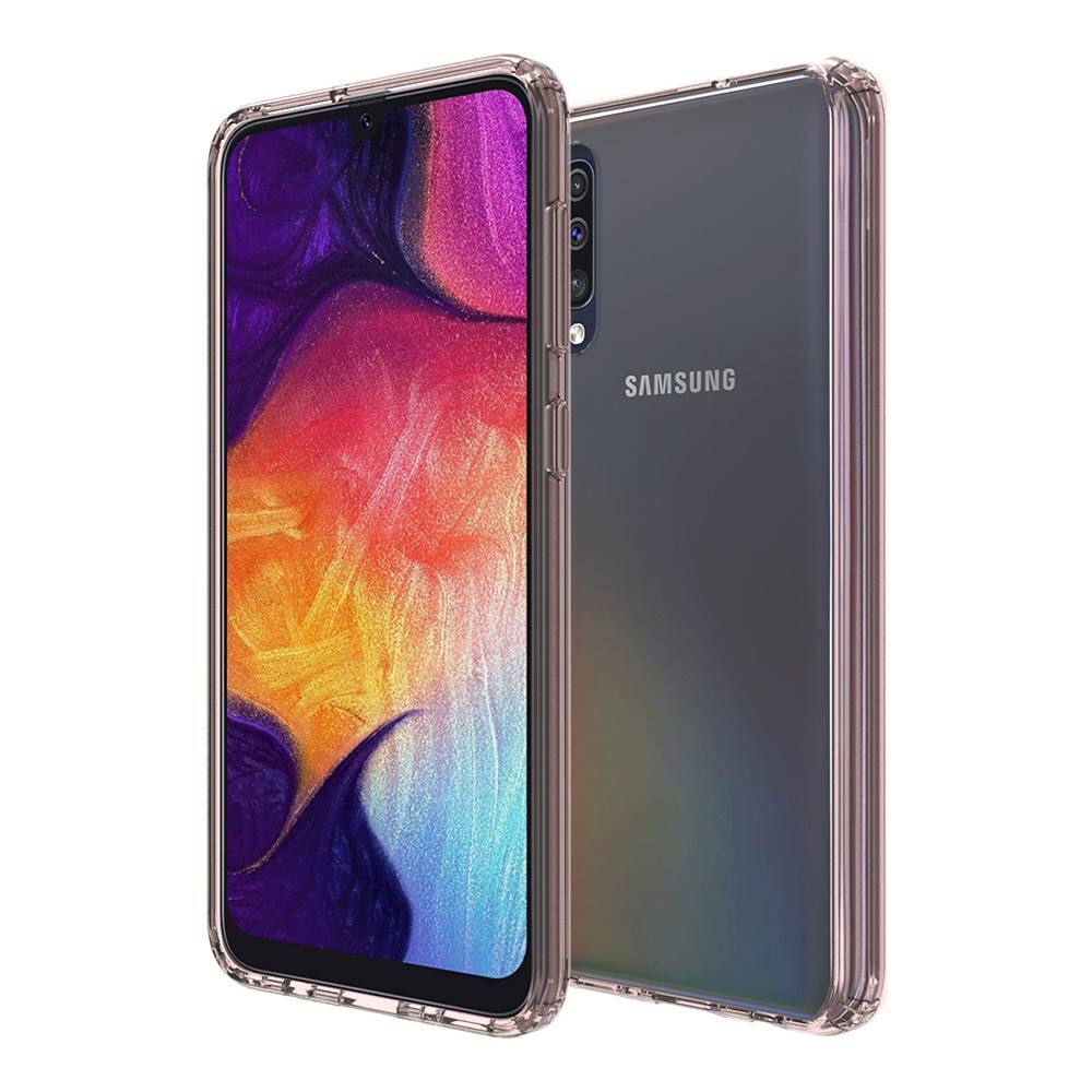 Alt View 16. SaharaCase - Crystal Series Case for Samsung Galaxy A50 - Rose Gold Clear.