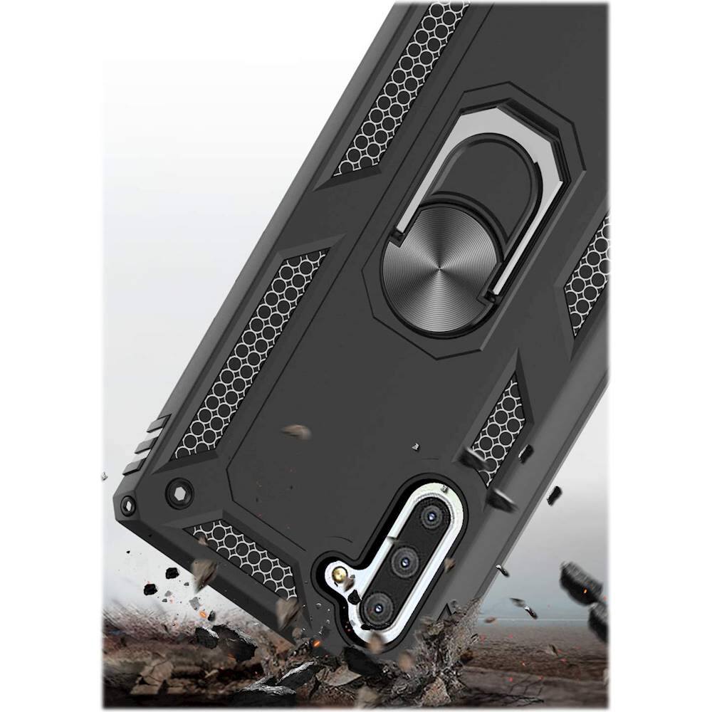 Alt View 14. SaharaCase - Military Series Case for Samsung Galaxy Note 10 - Black.