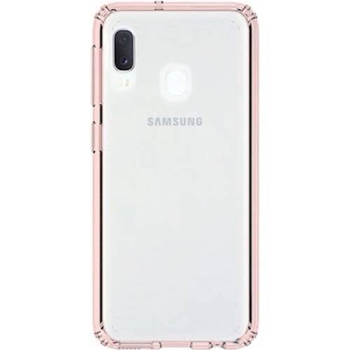 Alt View 14. SaharaCase - Crystal Series Case for Samsung Galaxy A20 - Clear Rose Gold.