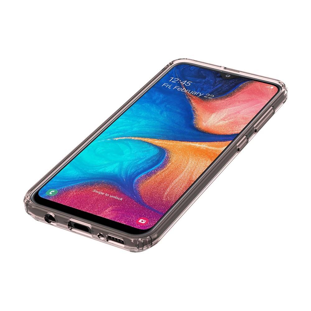 Alt View 19. SaharaCase - Crystal Series Case for Samsung Galaxy A20 - Clear Rose Gold.