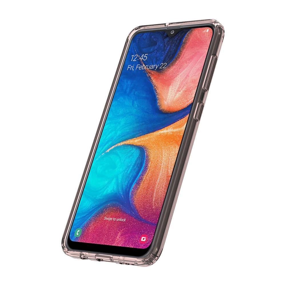 Alt View 20. SaharaCase - Crystal Series Case for Samsung Galaxy A20 - Clear Rose Gold.