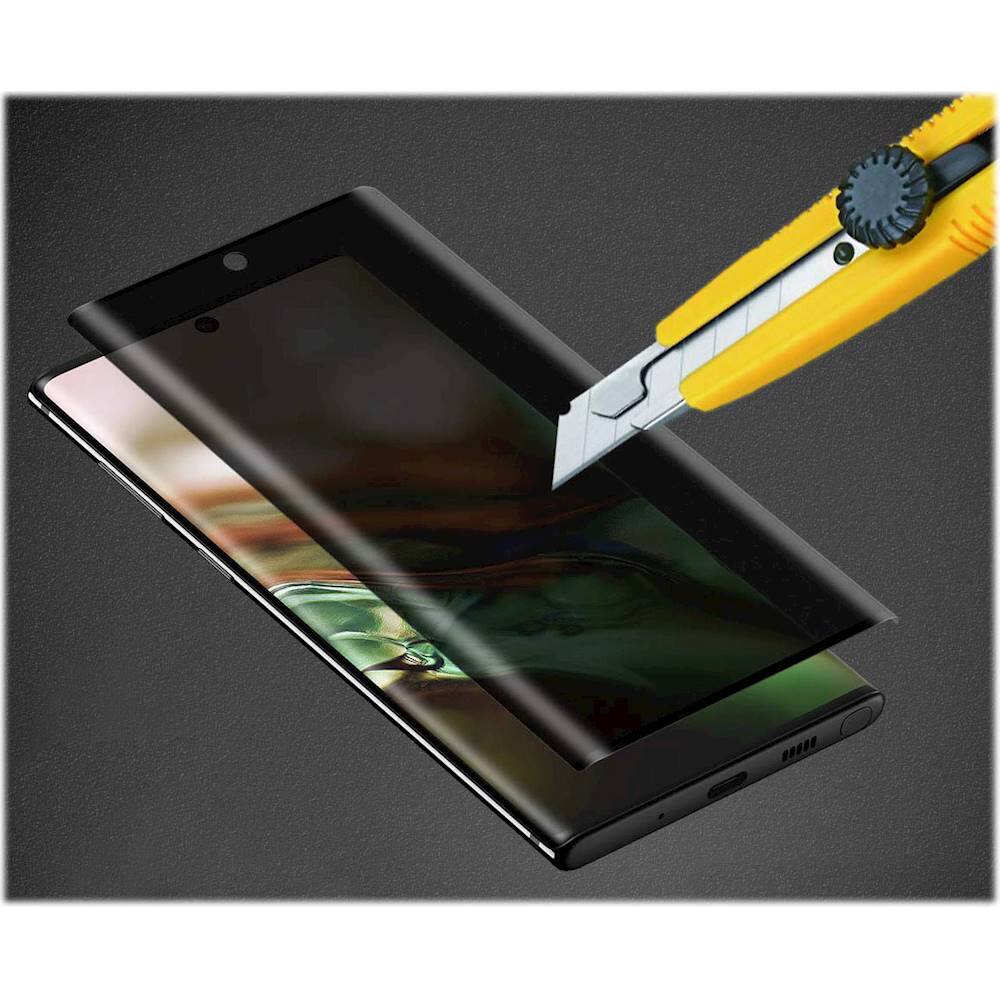 Alt View 13. SaharaCase - HD Privacy Glass Screen Protector for Samsung Galaxy Note10 - Privacy.