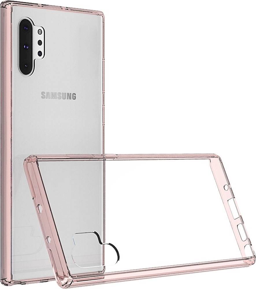 Alt View 12. SaharaCase - Crystal Series Case for Samsung Galaxy Note 10+ and 10+ 5G - Clear Rose Gold.