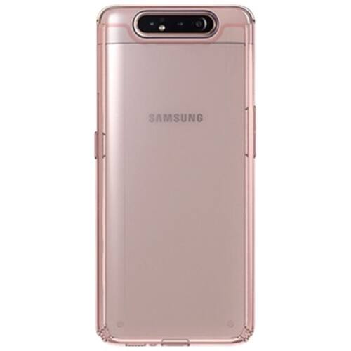Alt View 12. SaharaCase - Classic Case for Samsung Galaxy A80 - Clear/Rose Gold.