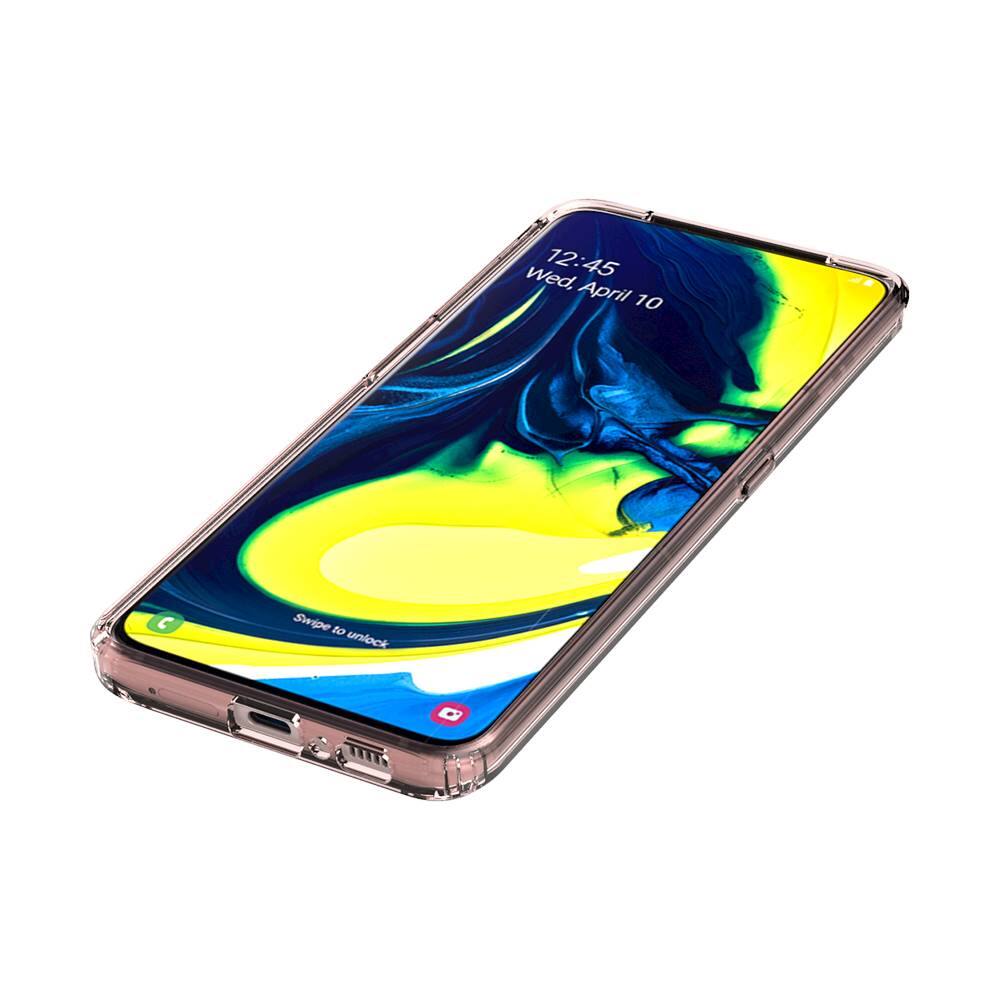 Alt View 18. SaharaCase - Classic Case for Samsung Galaxy A80 - Clear/Rose Gold.