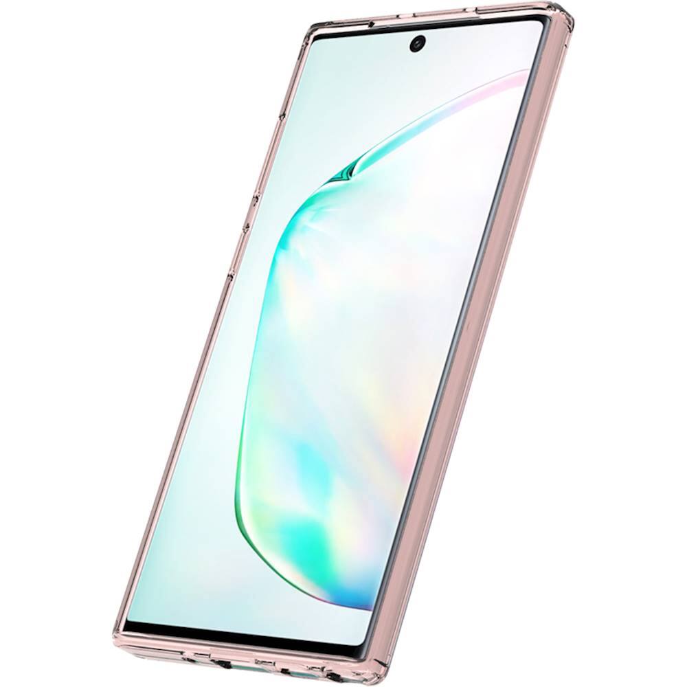 Alt View 13. SaharaCase - Crystal Series Case for Samsung Galaxy Note 10 - Clear Rose Gold.