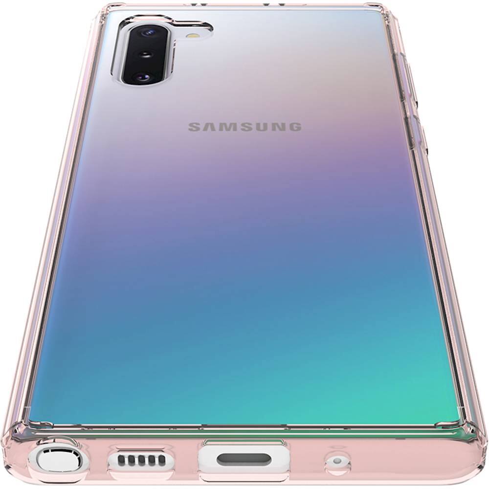 Alt View 14. SaharaCase - Crystal Series Case for Samsung Galaxy Note 10 - Clear Rose Gold.