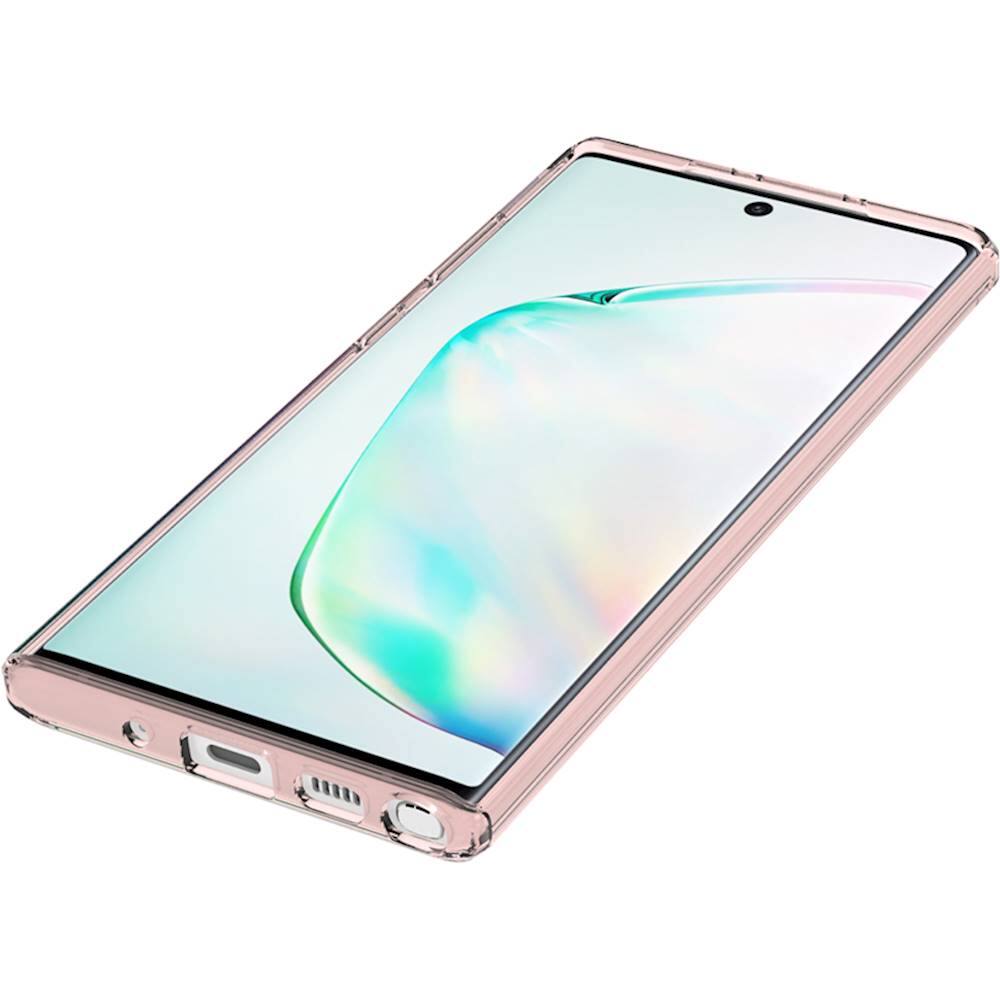 Alt View 16. SaharaCase - Crystal Series Case for Samsung Galaxy Note 10 - Clear Rose Gold.
