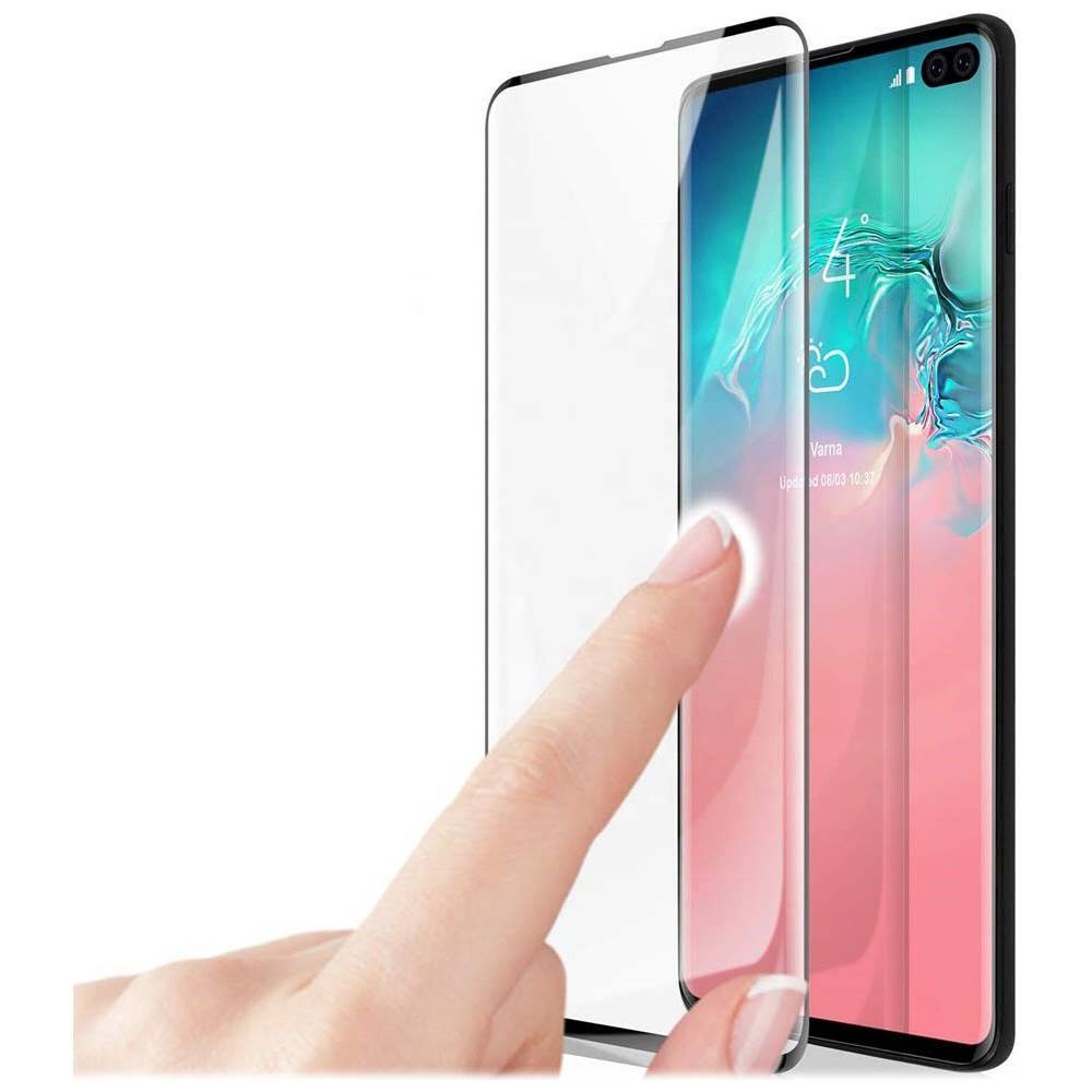 Alt View 12. SaharaCase - HD Glass Screen Protector for Samsung Galaxy S10 5G - Transparent.