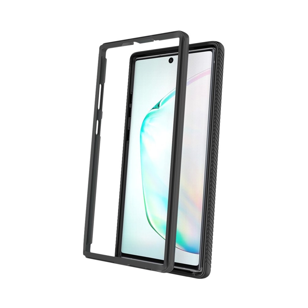 Angle View: SaharaCase - Full Protection Series Case for Samsung Galaxy Note10+ and Note10+ 5G - Black