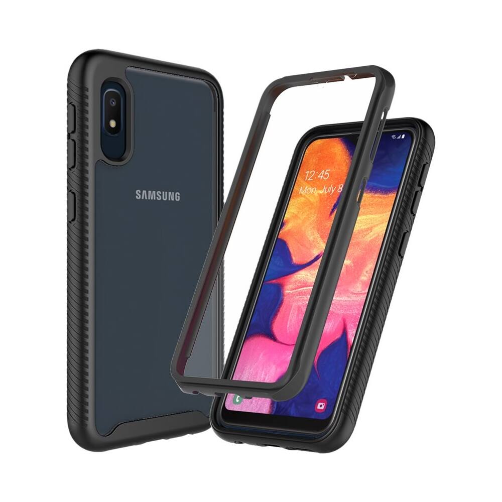 Alt View 13. SaharaCase - Protection Series Modular Case for Samsung Galaxy A10e - Black.