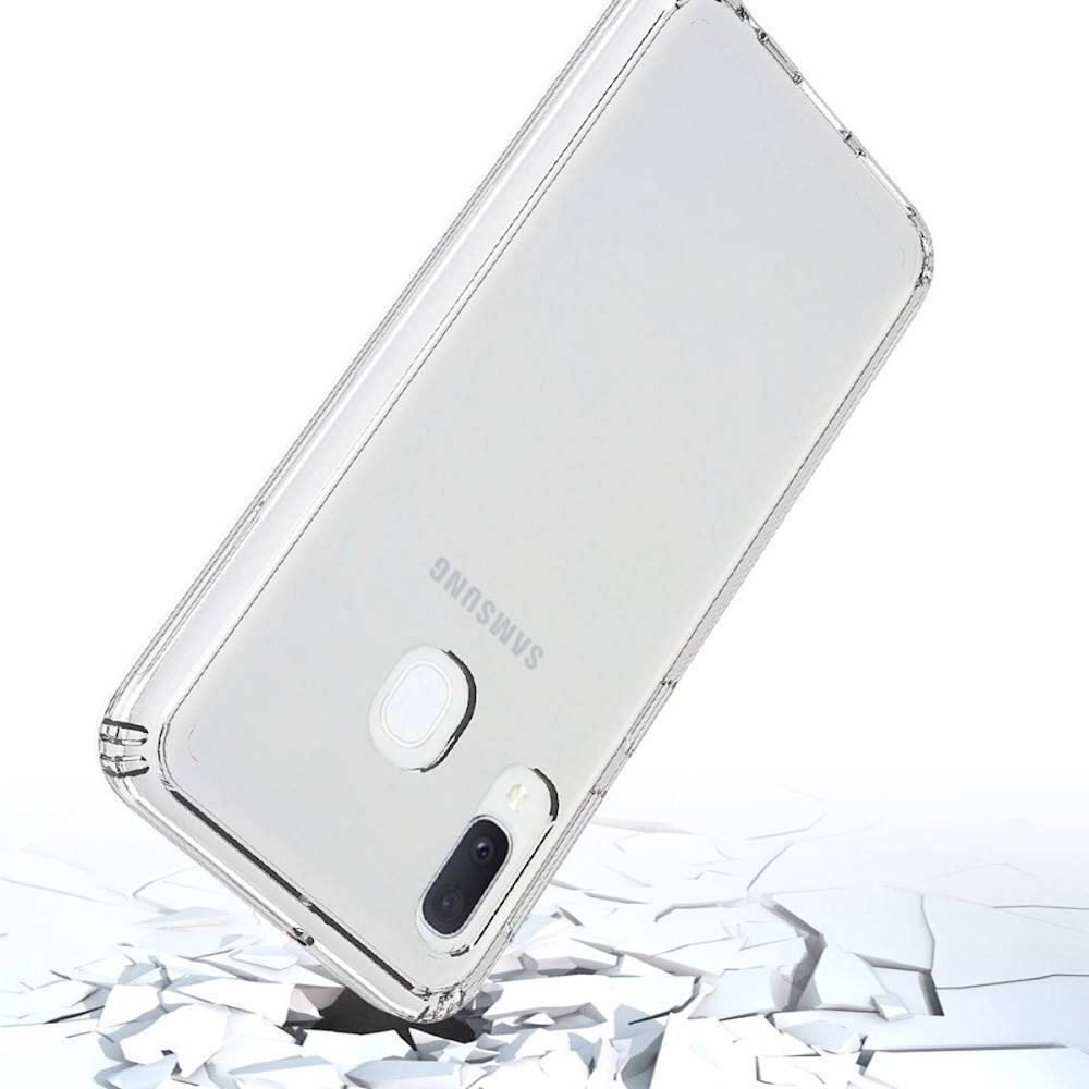 Alt View 13. SaharaCase - Crystal Series Case for Samsung Galaxy A20 - Clear.