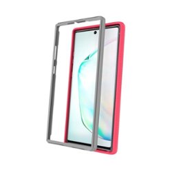 SaharaCase - Full Protection Series Case for Samsung Galaxy Note10+ and Note10+ 5G - Clear/Rose Gold - Angle_Zoom