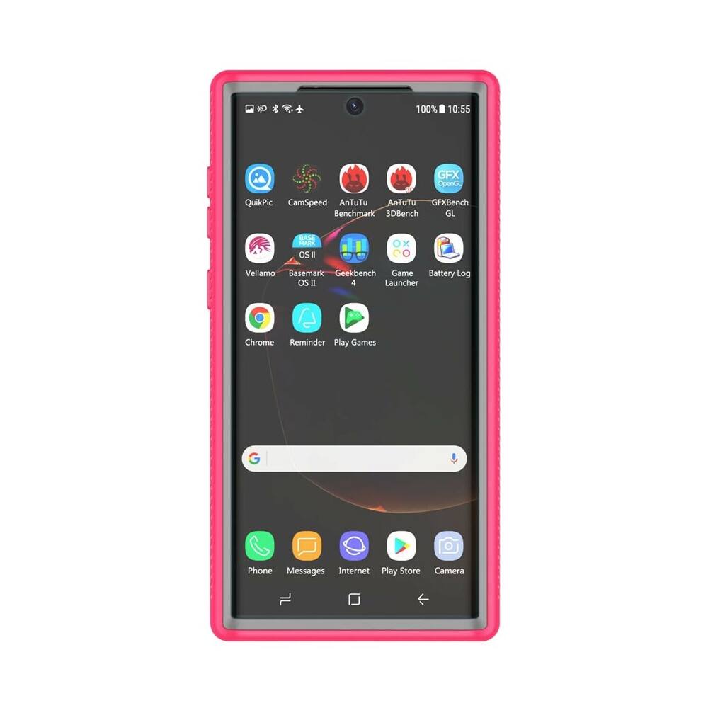 Alt View 11. SaharaCase - Full Protection Series Case for Samsung Galaxy Note10+ and Note10+ 5G - Clear/Rose Gold.